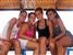 Cynthia, Carla, Andrea y Celia