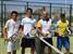 Leandro Roldán, Arturo Blanco, Salvador Ortiz y Pascual Cuesta