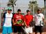 Federico Cardelle, Jorge Cano, Joaquín Fuentes y Rafael de Paz